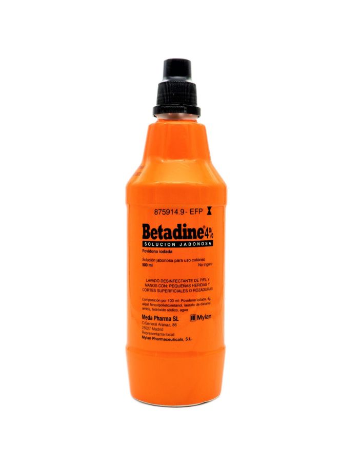 Betadine Jabonoso 4% 500ml      