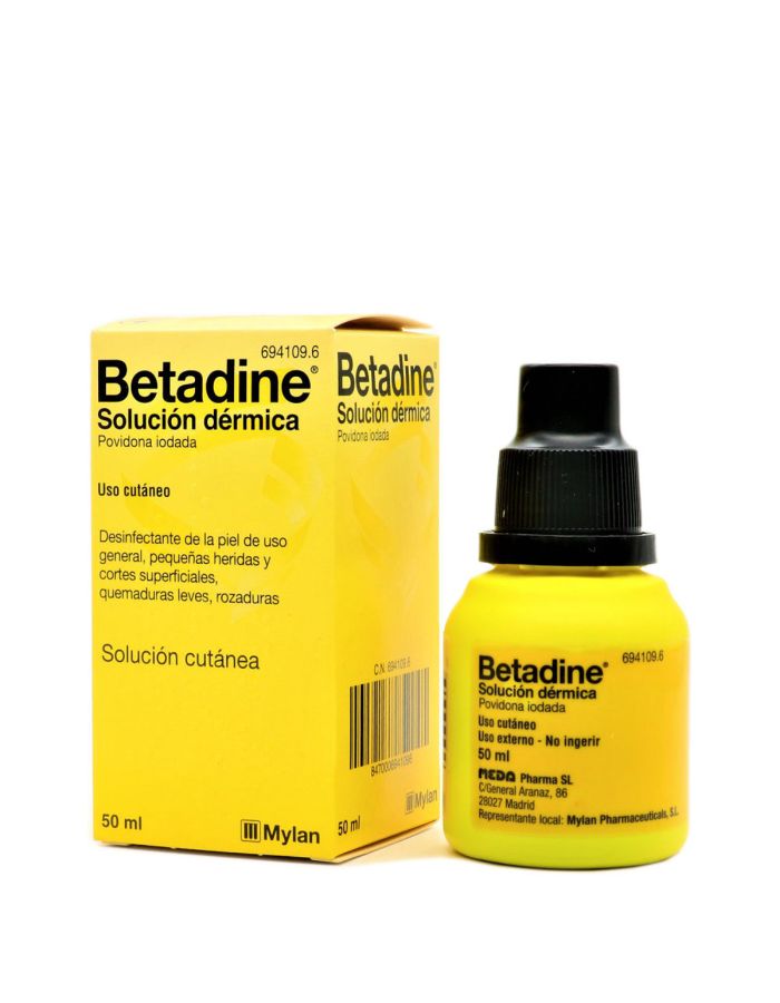 Betadine Solución Dérmica Frasco 50 ml