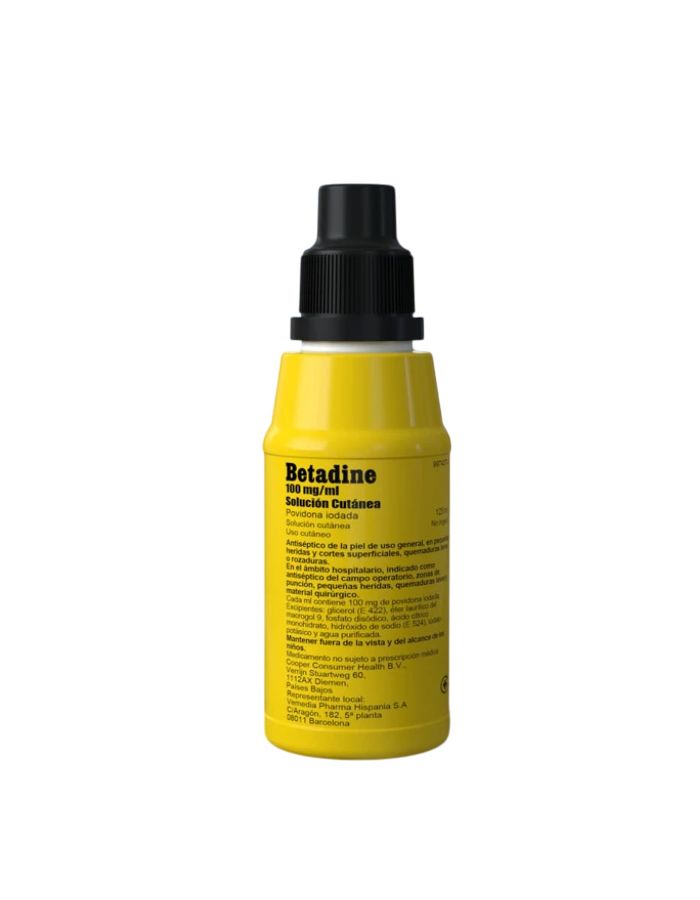 Betadine Solución Dérmica Frasco 125ml