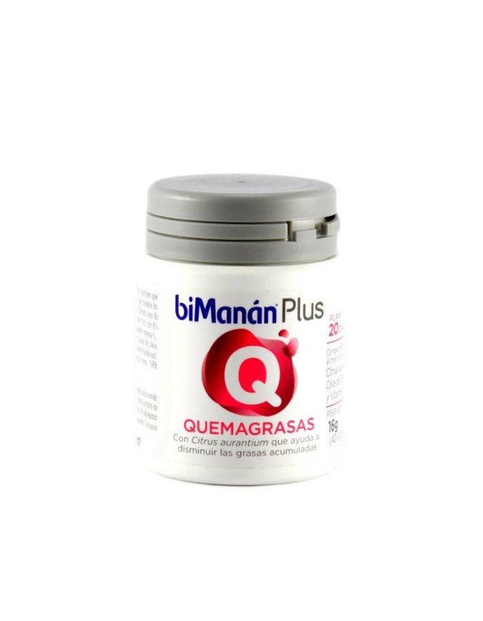 BiManan PLUS Q Quemagrasas 40 Cápsulas