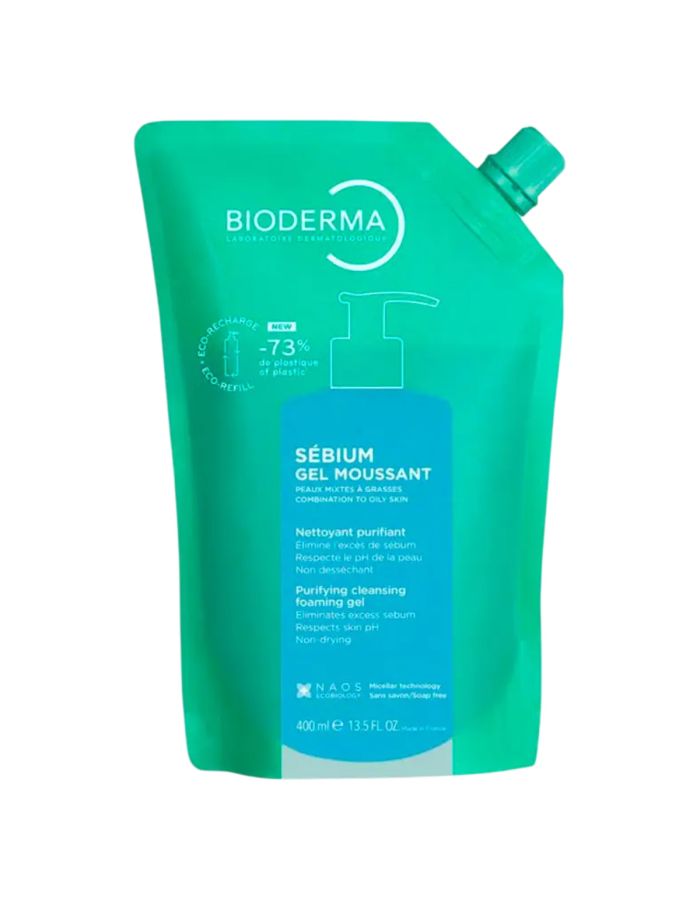 Bioderma Sebium Gel Moussant Recarga 400ml
