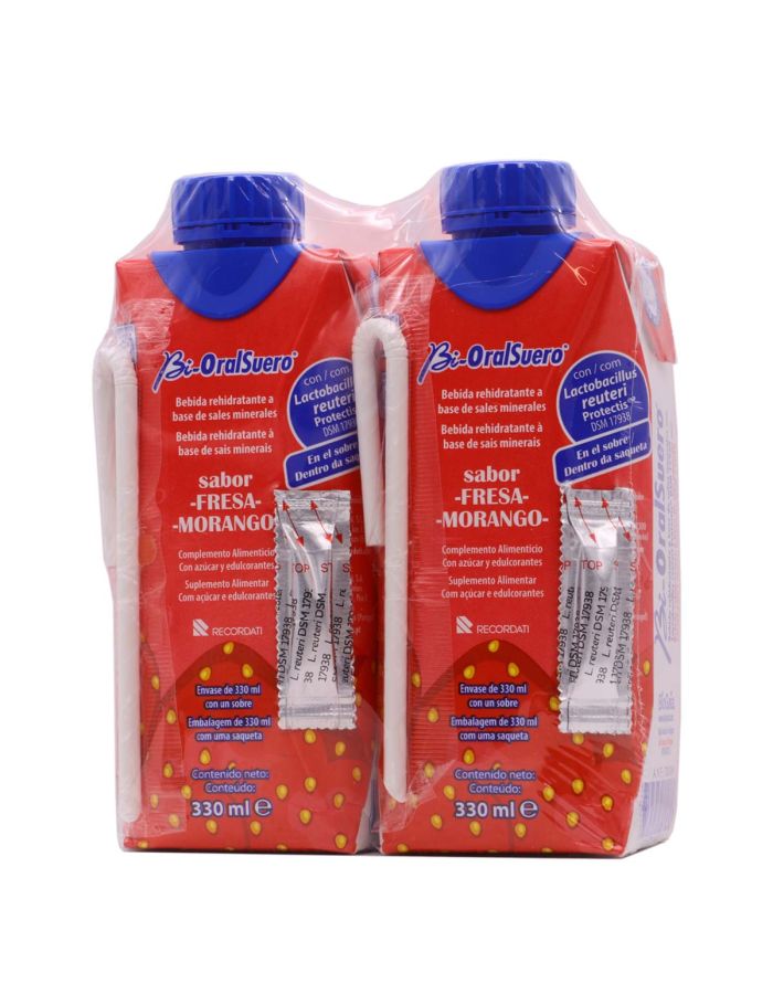 BiOralSuero Sabor Fresa 2 x 330ml Casen