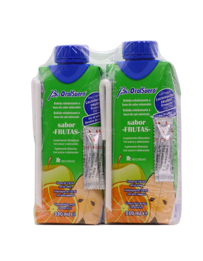 BiOralSuero Sabor Frutas 2 x 330ml Casen