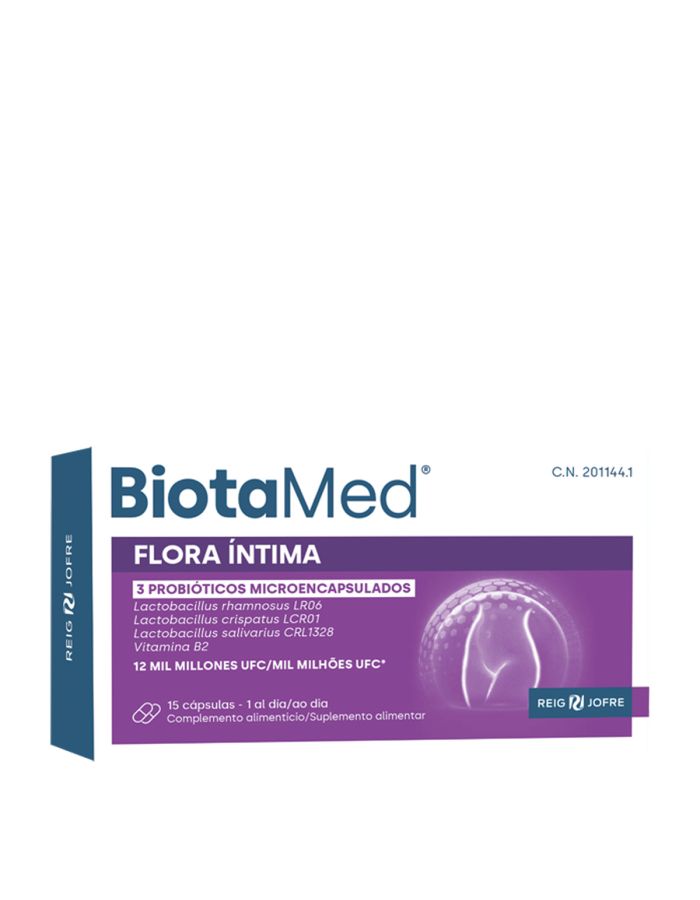 BiotaMed Flora Íntima 15 Cápsulas 