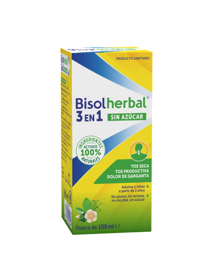 Bisolherbal 3 en 1 Sin Azúcar 100ml