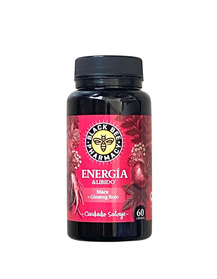 Black Bee Energía y Líbido 60 Cápsulas