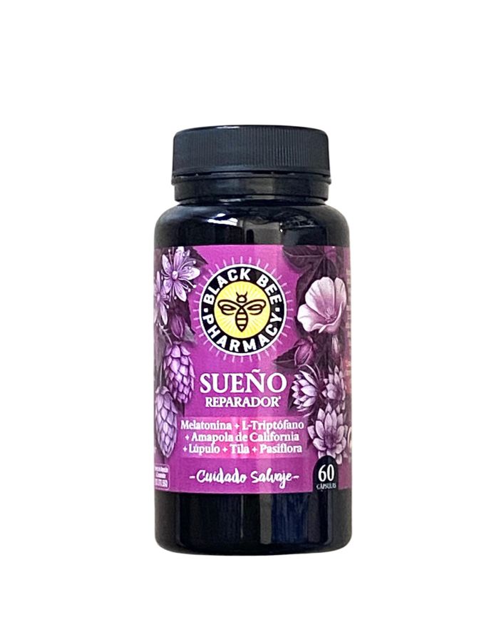 Black Bee Sueño Reparador 60 Cápsulas