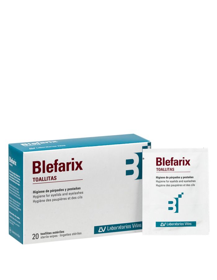 Blefarix Toallitas 20 Toallitas Estériles                                                           