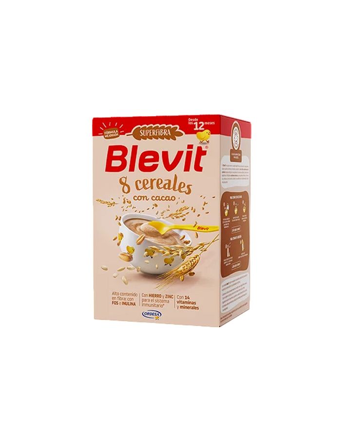 Blevit Superfibra 8 Cereales con Cacao 500g