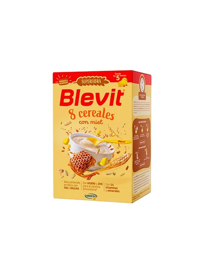 Blevit Superfibra 8 Cerales con Miel 500g