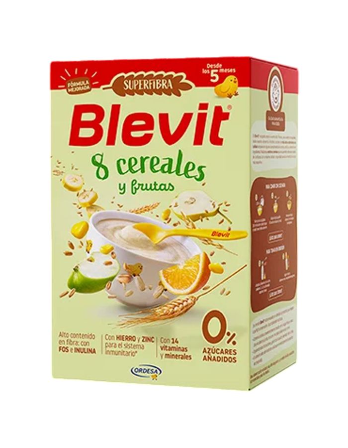 Blevit Superfibra 8 Cereales y Frutas 500g