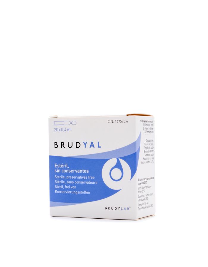 Brudyal Solución Humectante 20 Ampollas