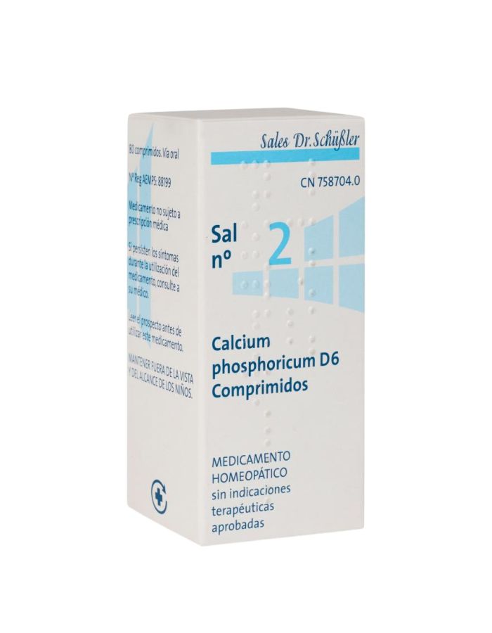 Calcium Phosphoricum D6 Sal Nº2 80 Comprimidos DHU Sales Schussler