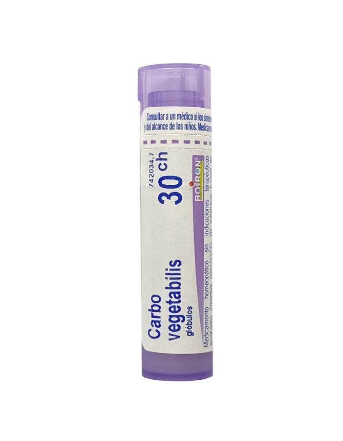 Carbo Vegetabilis 30 CH Glóbulos 4g Boiron 