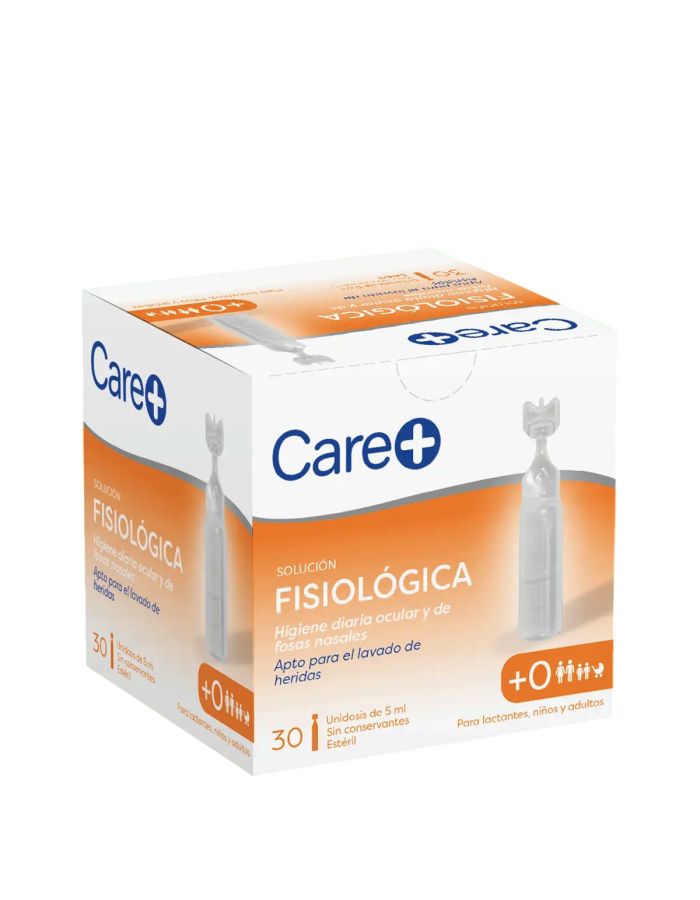 Care+ Solución Fisiológica 30 Monodosis