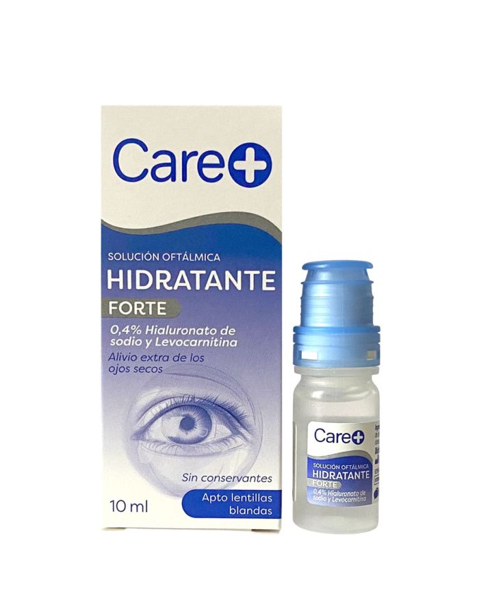 Care+ Solución Oftálmica Hidratante Forte 10ml