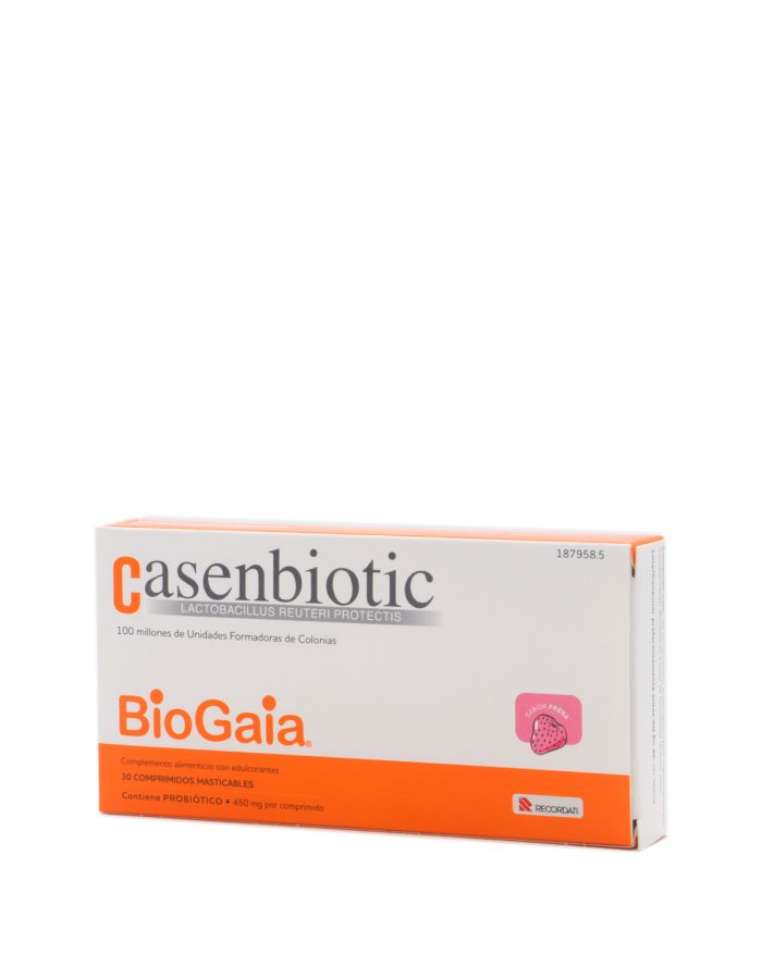 Casenbiotic Sabor Fresa 30 Comprimidos Masticables Casen
