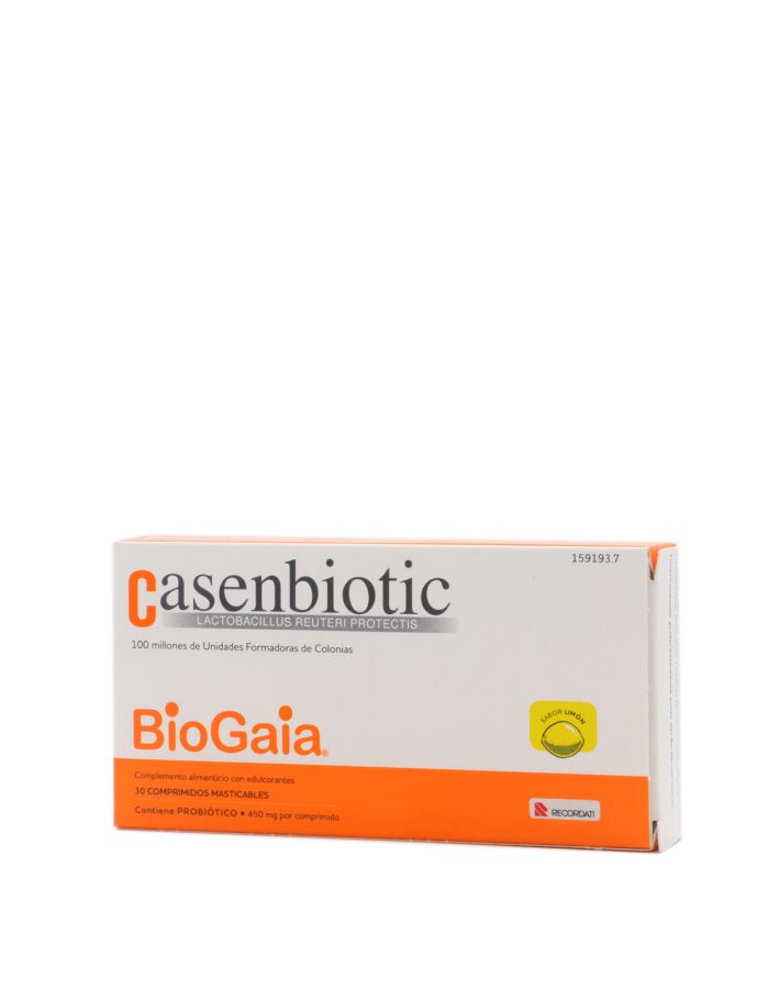 Casenbiotic Sabor Limón 30 Comprimidos Masticables Casen