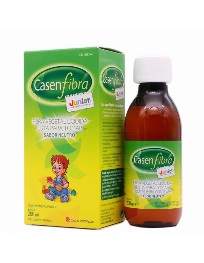 Casenfibra Junior Fibra Vegetal Líquida Sabor Neutro 200ml-1
