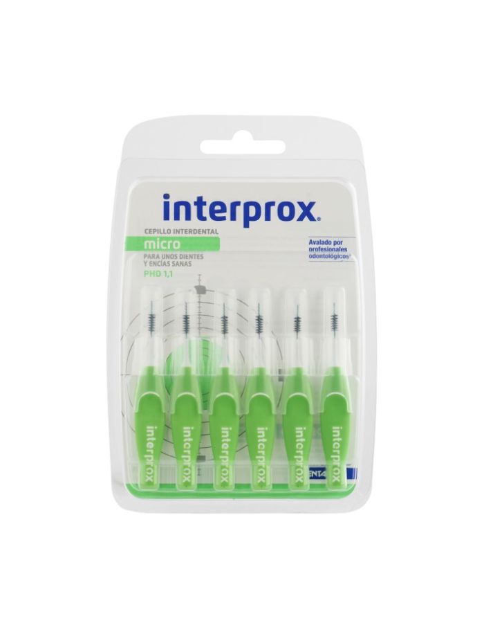 Interprox Micro 1,1 Cepillo Interdental 6Uds