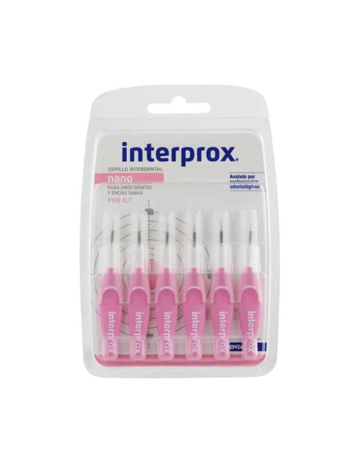 Interprox Nano 0,7 Cepillo Interdental 6Uds