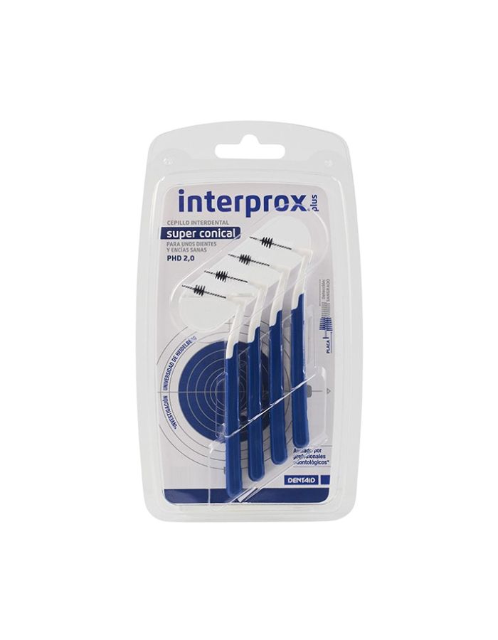 Interprox Plus Super Conical 2,0 Cepillo Interdental 4Uds