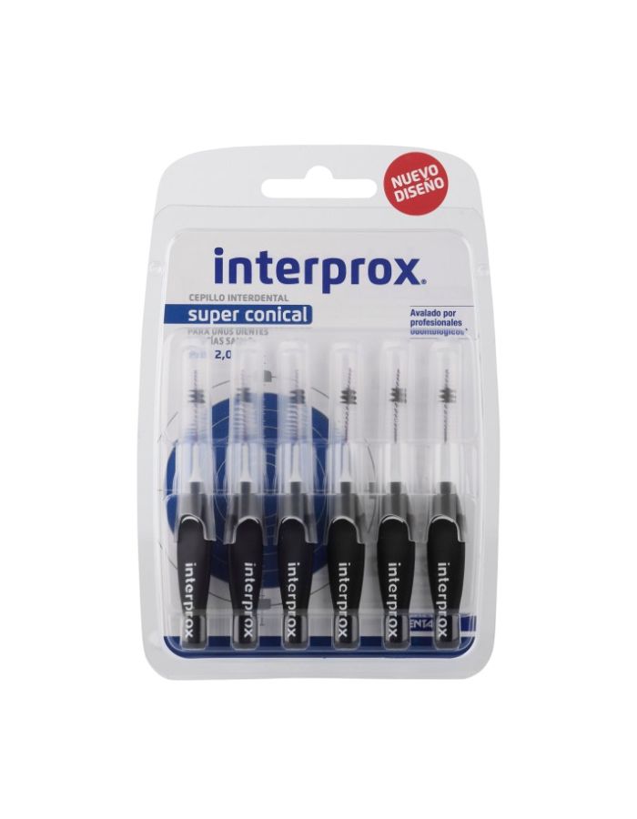 Interprox Super Conical 2,0 Cepillo Interdental 6Uds