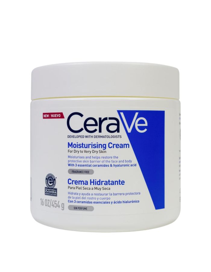 CeraVe Crema Hidratante Piel Seca 454g Formato Familiar