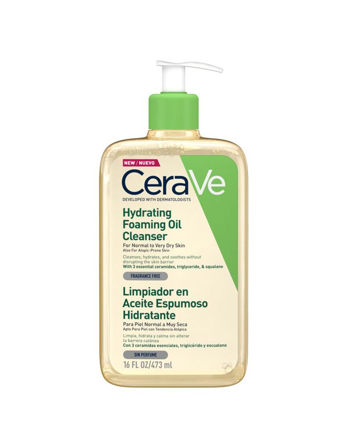 CeraVe Limpiador en Aceite Espumoso Hidratante 473ml
