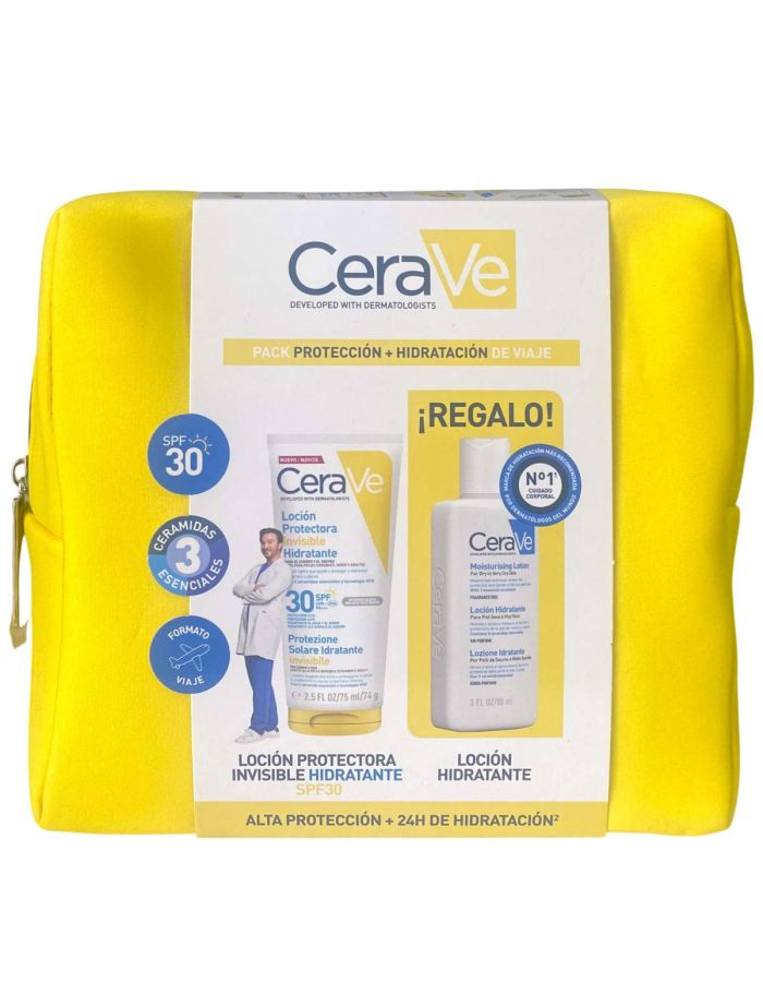 CeraVe Neceser de Viaje Pack Protección SPF30 + Hidratación