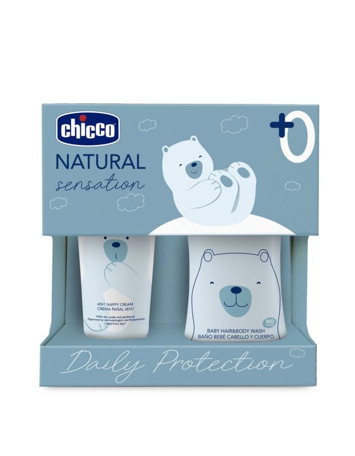 Chicco Set Higiene y Pañal Natural Sensation 0+