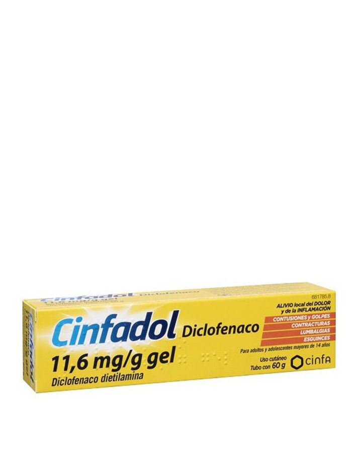 Cinfadol Diclofenaco Gel 60g