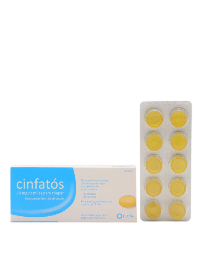 Cinfatos 10mg 20 Pastillas Para Chupar