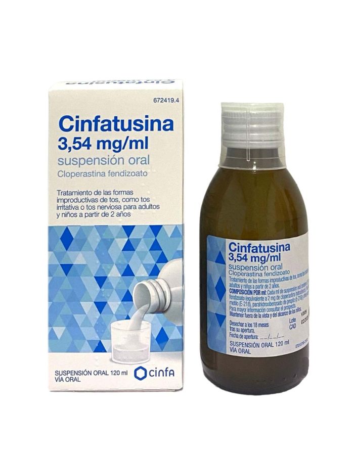 Cinfatusina Suspensión Oral 120ml
