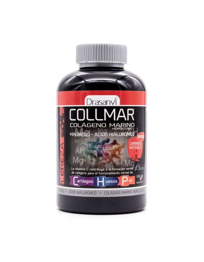 Collmar Colágeno Marino Cereza 180 Comprimidos Masticables