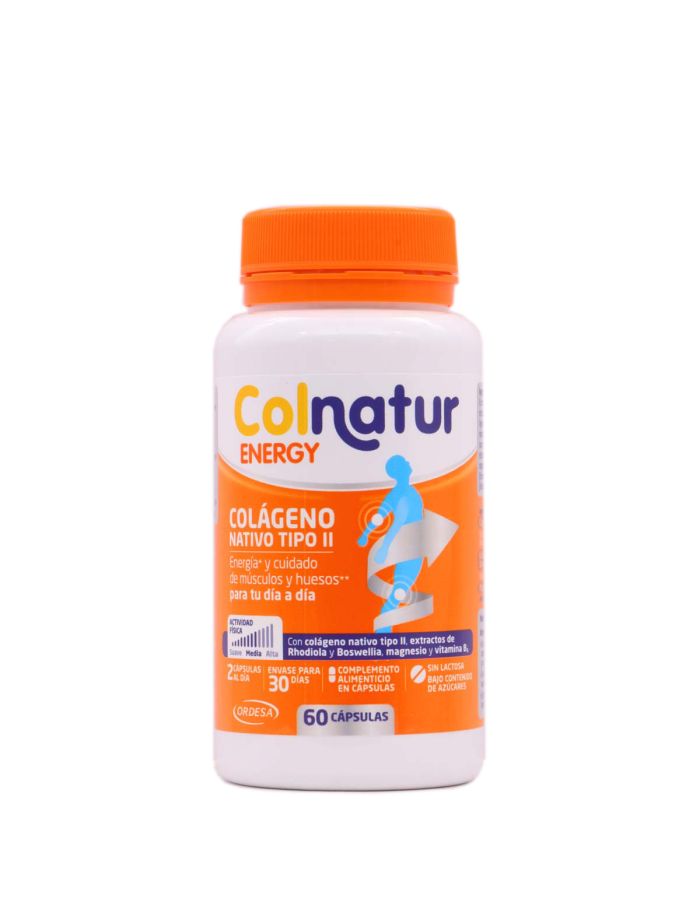 Colnatur Energy Colageno Nativo Tipo II 60 Capsulas