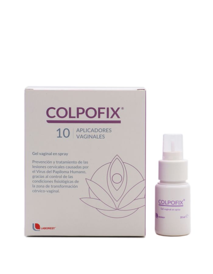 Colpofix Gel Vaginal en Spray 10 Aplicadores Vaginales-1