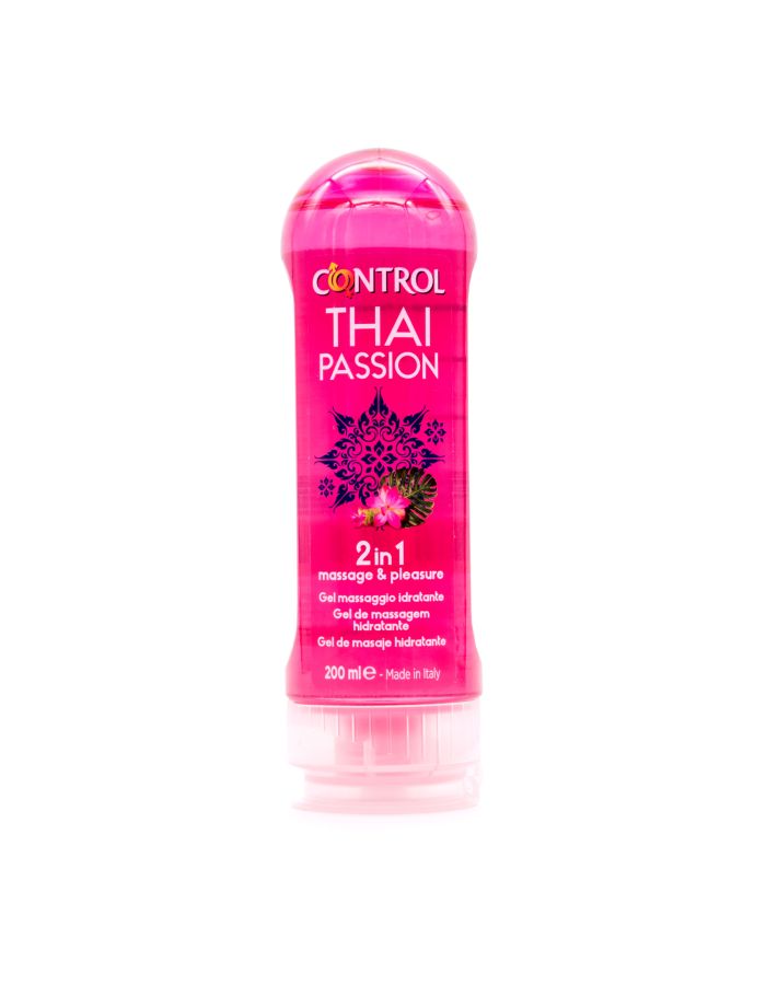 Control Thai Passion 2 en 1 Gel de Masaje Hidratante 200ml