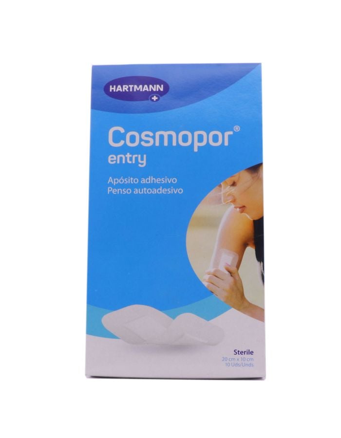 Cosmopor Entry 10 Apósitos 20cm x 10cm