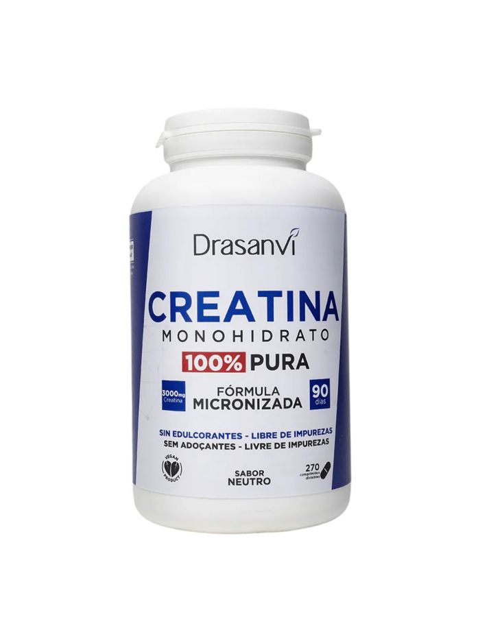 Creatina Monohidrato 270 Comprimidos Drasanvi