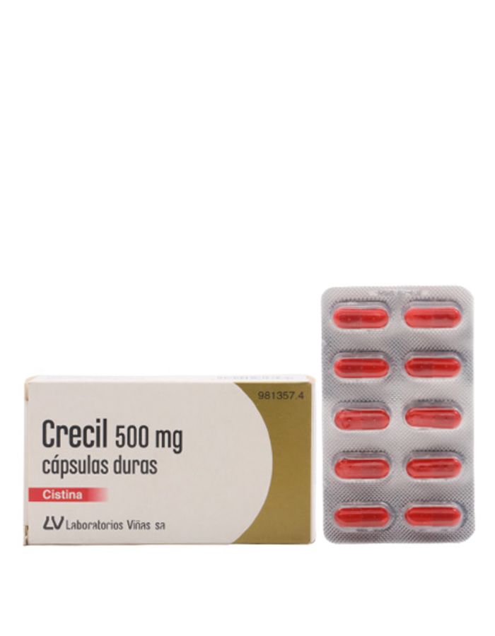 Crecil 500mg 40 Cápsulas 