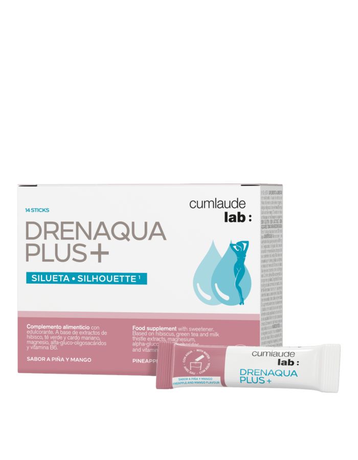 Cumlaude Drenaqua Plus+ 14 Sticks Piña y Mango
