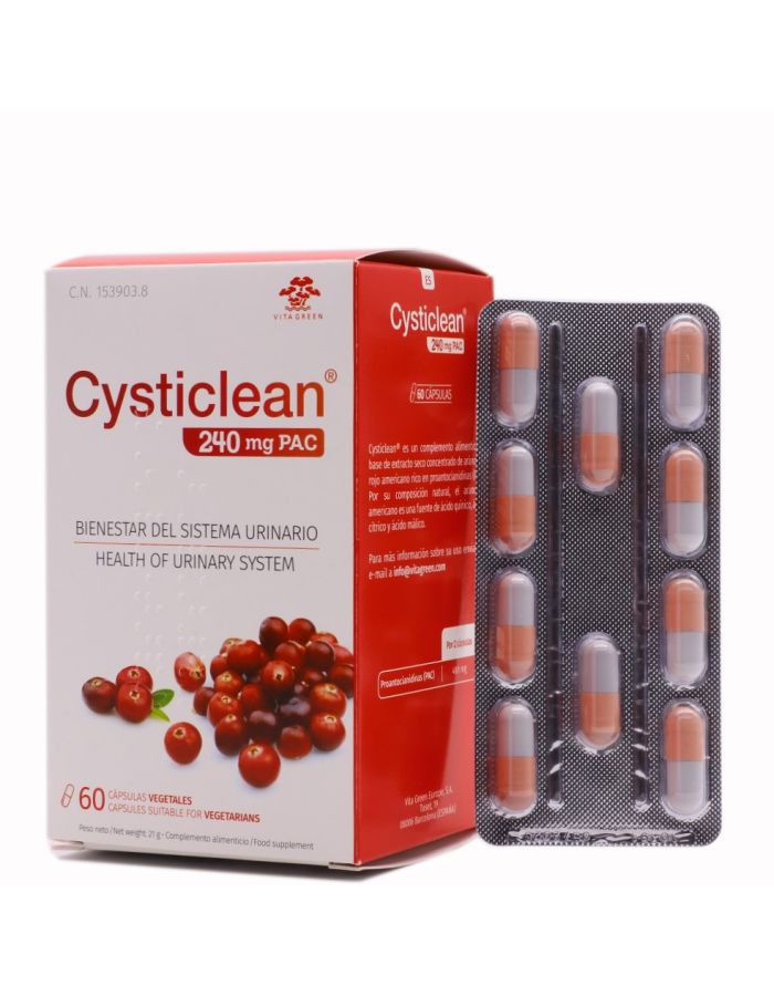 Cysticlean 240mg PAC 60 Cápsulas
