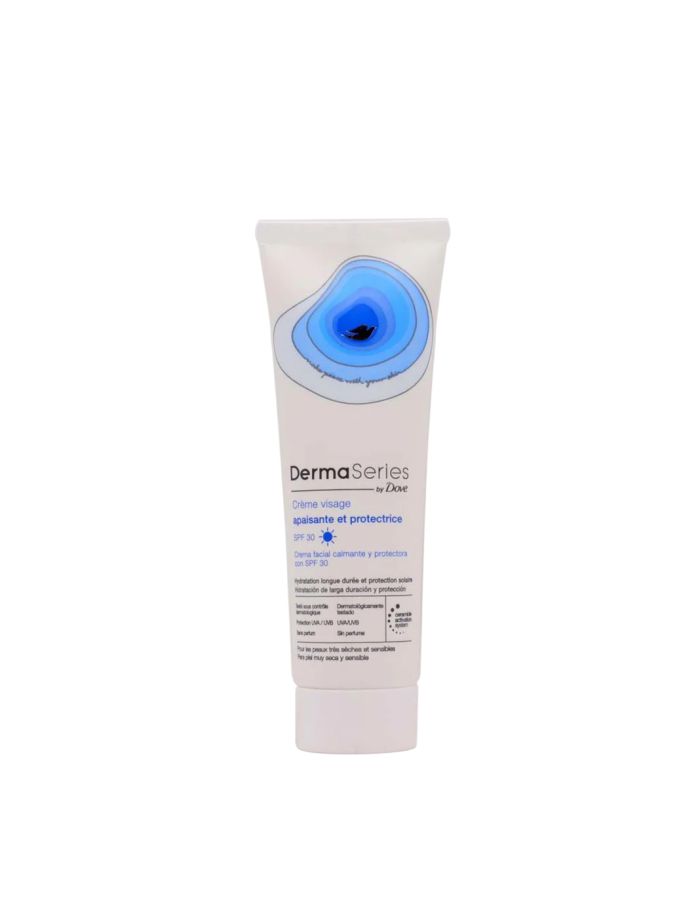 Dermaseries Dove Crema Facial Calmante y Protectora SPF30 50ml