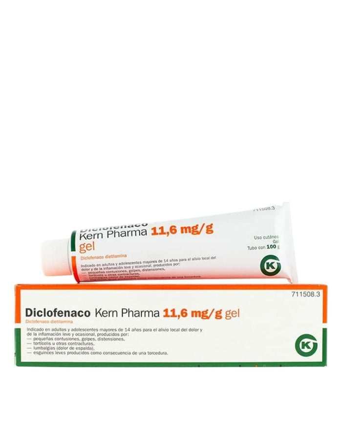 Diclofenaco Kern Pharma Gel 100g