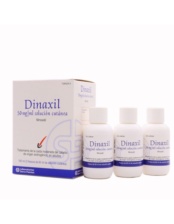 Dinaxil 50 mg/ml Solución Cutánea 3 Frascos 60ml-1