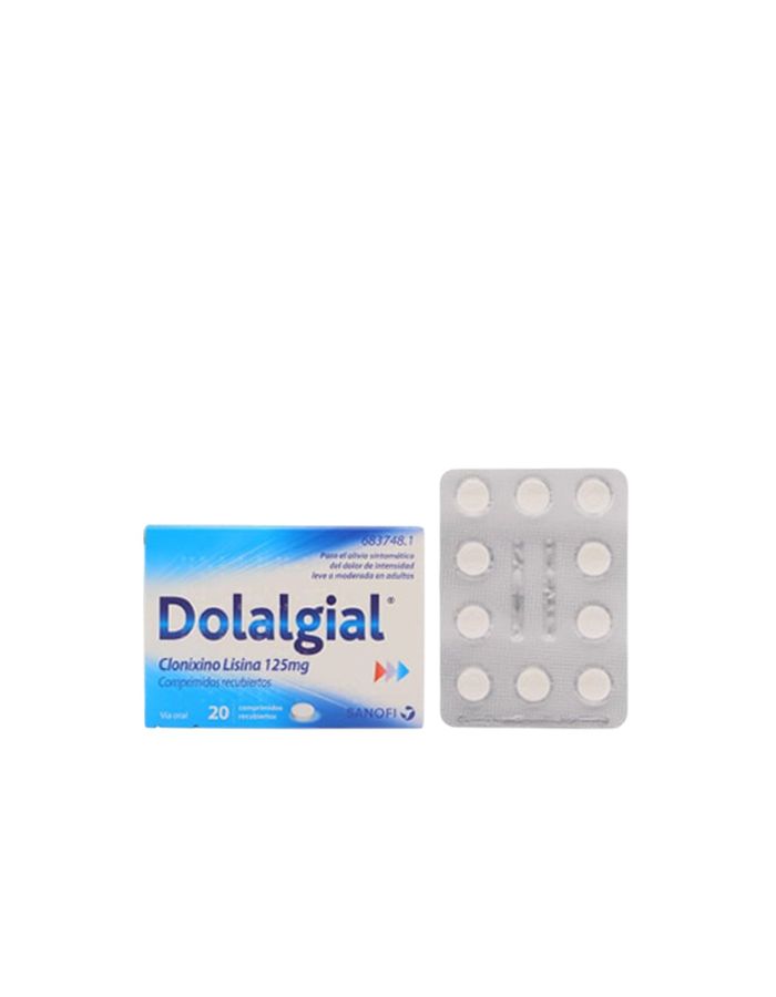 Dolalgial Clonixino lisina 125mg 20 Comprimidos Recubiertos