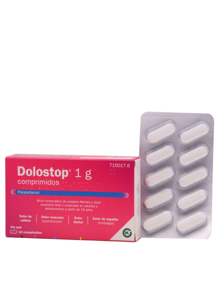 Dolostop 1g 10 Comprimidos