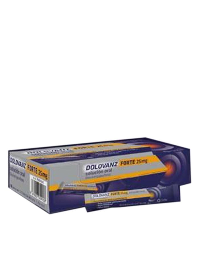Dolovanz Forte 25mg 10 Sobres Solución Oral