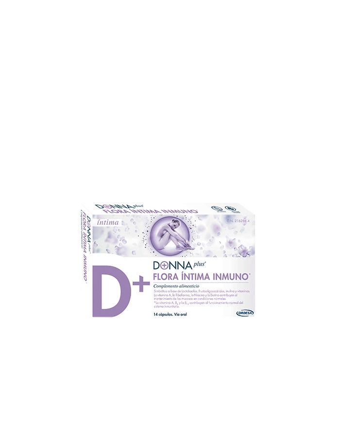 DonnaPlus Flora Intima Inmuno 14 Capsulas Via Oral
